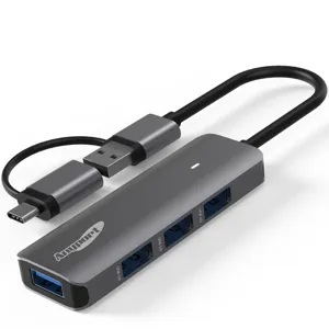 애니포트 4포트 C타입 USB 3.0 4 in 2 노트북 맥북 멀티허브 AP-TC41UH