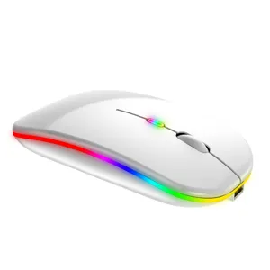 Link Dream RGB 발광 뉴 블루투스 무선 마우스 블루투스 5.2+ 무선 USB 2.4G/ 무음/ 호환 휴대폰/ 데스크톱/ 노트북/ 태블릿