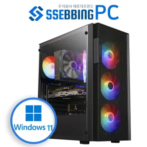 쌔빙PC 윈도우포함 DDR5 I5-12400F 3060TI 12세대 13세대 고사양 컴퓨터 모음 배그 파이널스 게이밍본체, 기본형, S10 (I5-13500+RTX4070)