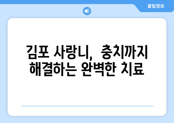 김포 치아 교정| 사랑니 충치 해결사 | 사랑니 통증, 발치, 교정, 치과 추천