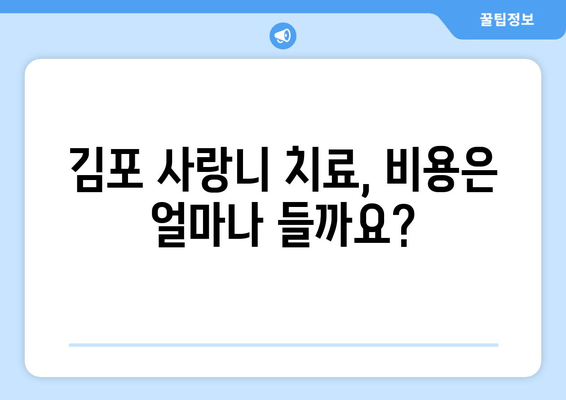 김포 사랑니 치료, 어떻게 해야 할까요? | 시나리오, 치과 선택, 비용, 주의사항