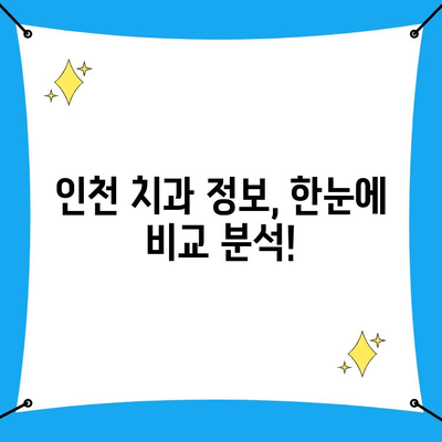 인천 치과 선택 가이드| 나에게 맞는 치과 찾는 기준 검토 | 치과 추천, 치과 비교, 인천 치과