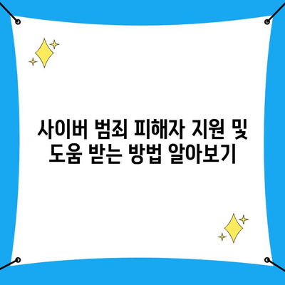 사이버 범죄 신고, 어떻게 해야 할까요? | 사이버수사대 신고 전화번호 및 접수 방법, 상세 가이드