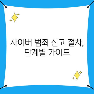 사이버 범죄 신고, 어떻게 해야 할까요? | 사이버수사대 전화번호, 접근 방법, 신고 절차 상세 가이드