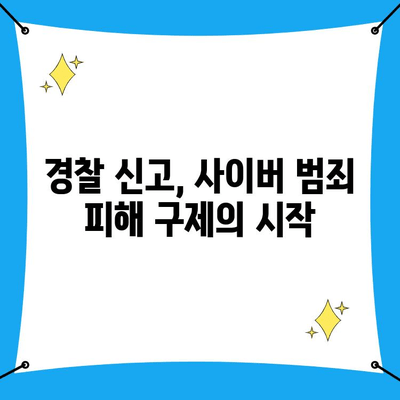 사이버 범죄 신고, 어떻게 해야 할까요? | 사이버수사대 신고 접수 방법, 경찰 신고, 온라인 범죄, 사이버 범죄 예방