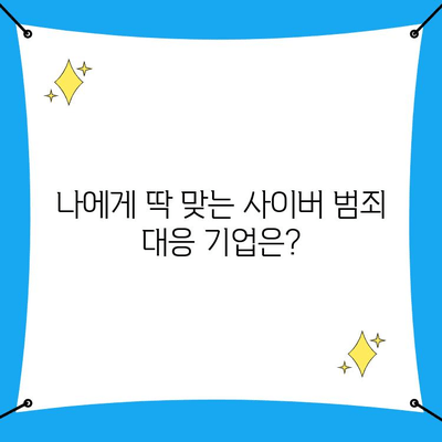 사이버 범죄 피해? 사이버수사대 신고 대상 사례와 대응 기업 확인하세요 | 사이버 범죄, 신고, 대응