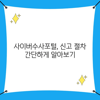 사이버 범죄 신고, 이제는 사이버수사포털에서 간편하게! | 사이버수사대 신고, 신고 방법, 사이버 범죄