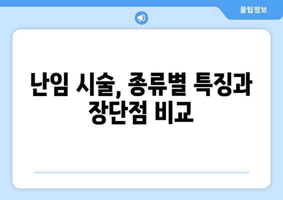 난임 부부를 위한 맞춤 치료 가이드| 나에게 딱 맞는 해답을 찾아보세요 | 난임, 치료, 시술, 성공률, 부부, 상담