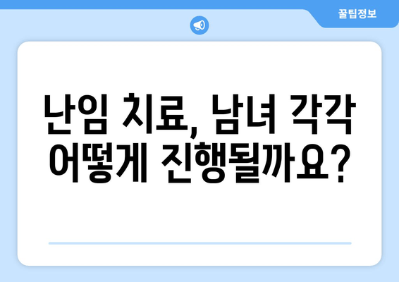 난임 원인, 남성과 여성은 어떻게 다를까요? | 난임 원인 분석, 남녀 차이, 불임 원인, 난임 치료