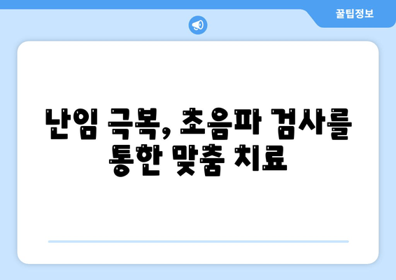 초음파 검사로 알아보는 난임 원인| 여성 불임 진단 및 치료의 길 | 난임, 불임 원인, 여성 불임, 초음파 검사, 진단, 치료