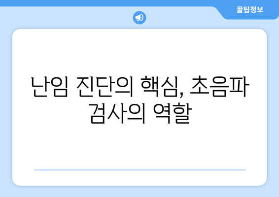 초음파 검사로 알아보는 난임 원인| 여성 불임 진단 및 치료의 길 | 난임, 불임 원인, 여성 불임, 초음파 검사, 진단, 치료